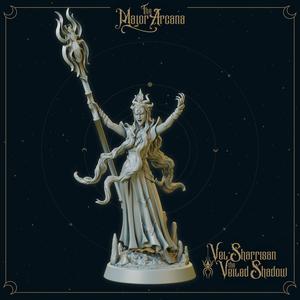 Priestess of Vel'Sharrisan - Drow Cleric, Sorcerer