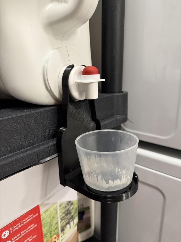 detergent cupholder/space saver