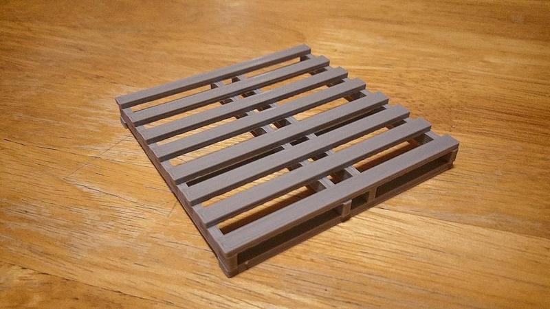 Scale Wooden Pallet