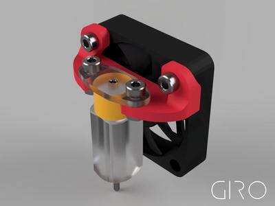GIRO.remix - TEVO Tarantula / 40mm Fan BLTouch Mount
