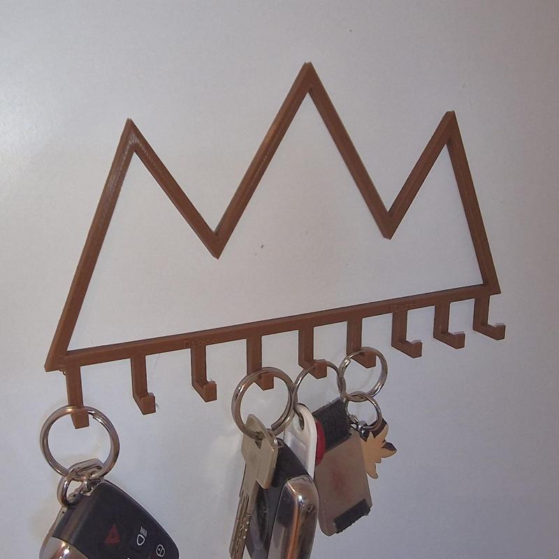 Mountain key rack