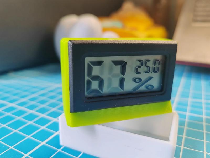 Magnetic Rectangular Temperature and Humidity (Warehouse Temperature Monitoring) Bracket