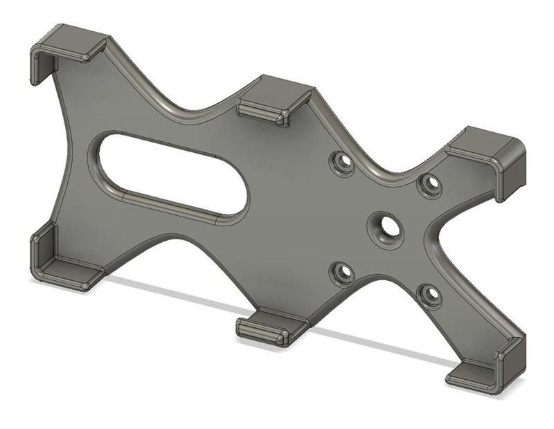 OnePlus 6 Orzly Case phone mount.