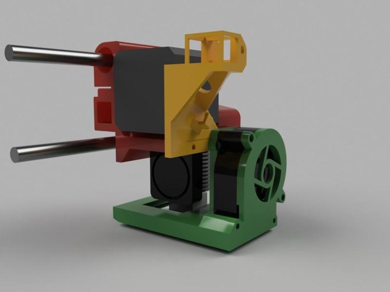 Radial Fan blower for 3D printer Rebel 2 and others