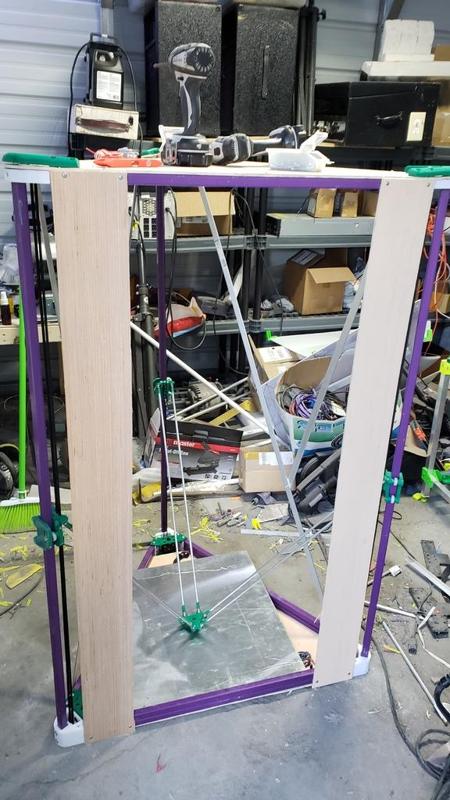 Extra Large Delta Printer with 450x450x450 print area