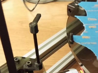 Kossel Clear auto calibration probe deployment post