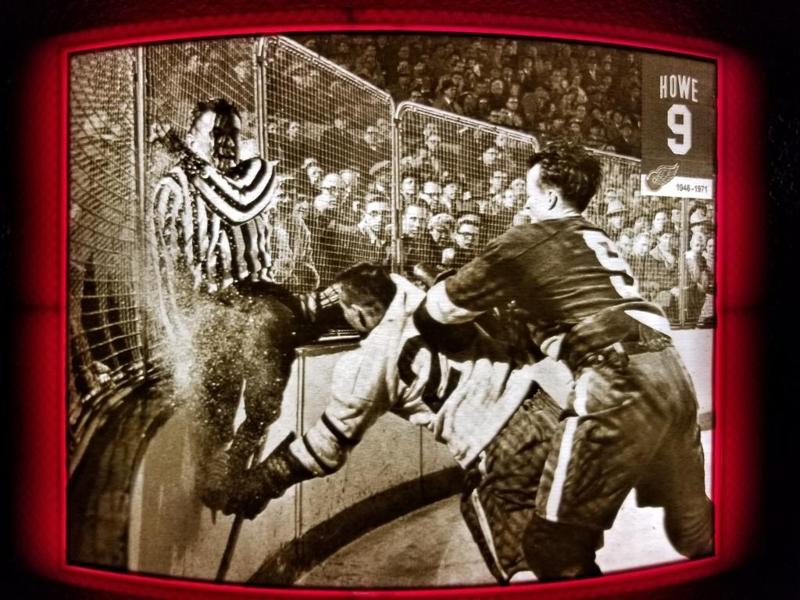 Gordie Howe Lithophane