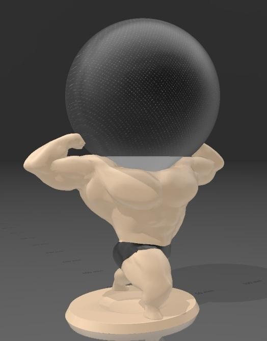 Suporte Alexa Echo Dot 4a e 5a Geração Bodybuilding Gym Versão 2