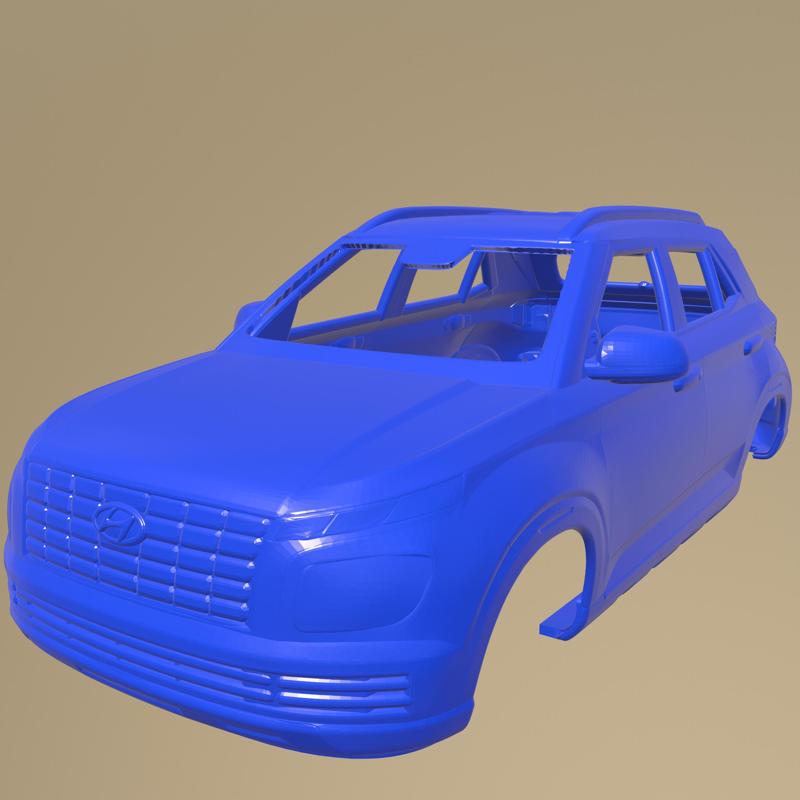 Hyundai Venue Turbo 2022 PRINTABLE CAR BODY