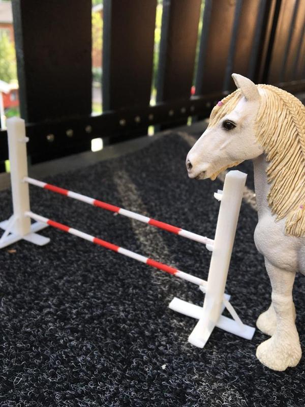 Toy Horse Jumping Obstacle