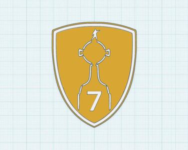 Campeon Libertadores Patch/Keychain (7)