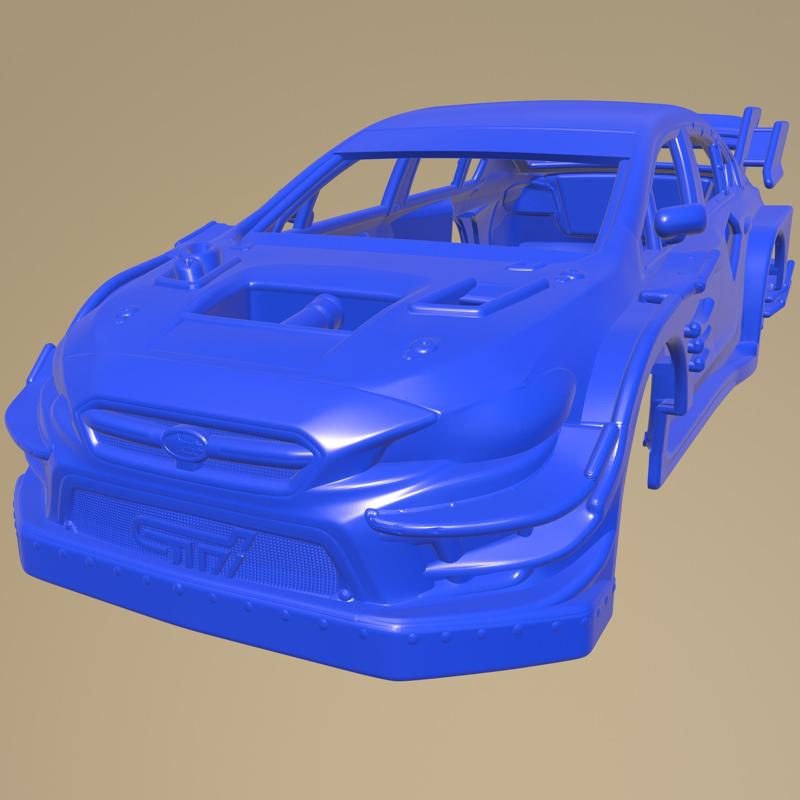 Subaru WRX STI Gymkhana 2020 PRINTABLE CAR BODY