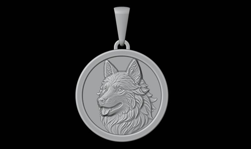 Border Collie Pendant