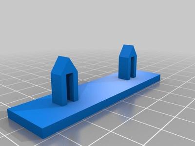 Car seat fabric clip / pin