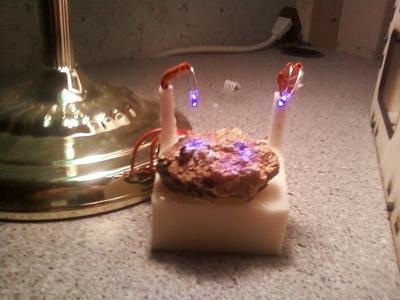 Radioactive Rock Holder 