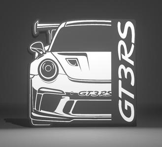 Porsche 911 GT3RS - Lightbox Lampara LED