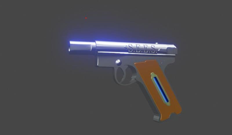 Persona 3 - Evoker - gun | 3D Print File |