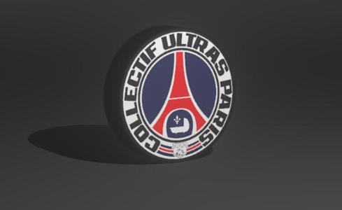 ultra paris PSG collective wall lamp