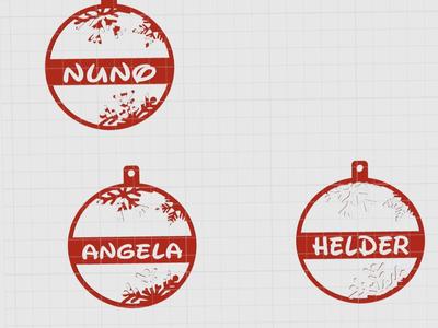 Christmas Ball with Name