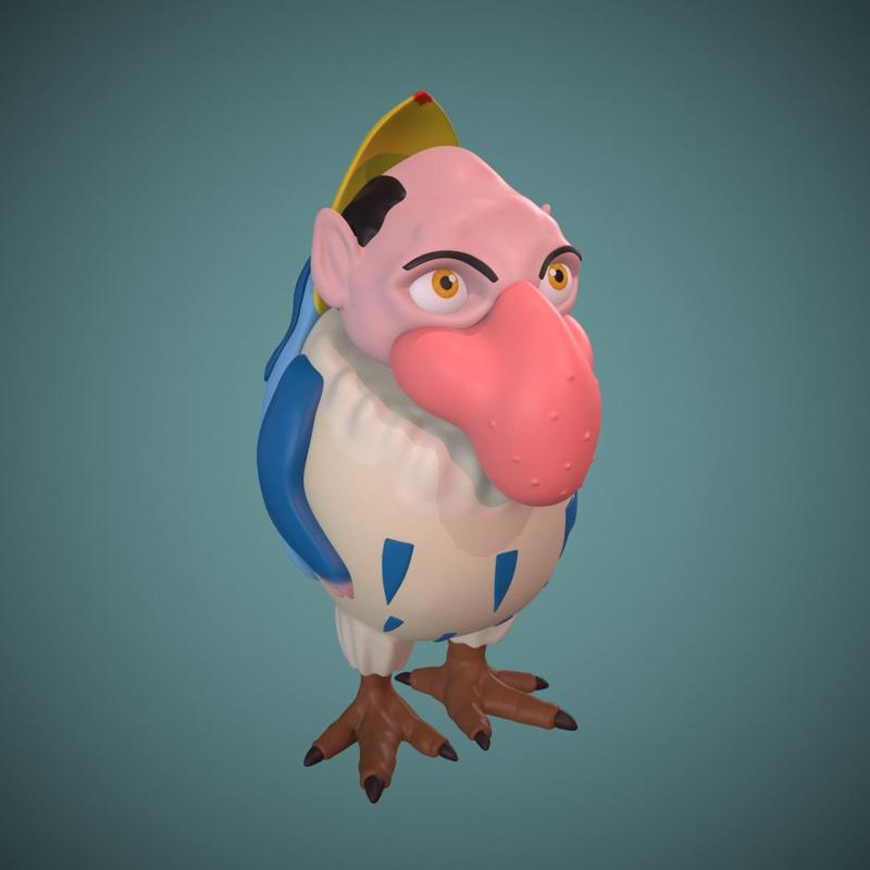 Heron, the child and the heron