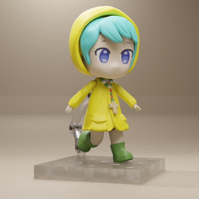 Luce Vatican Nendoroid 3D print model