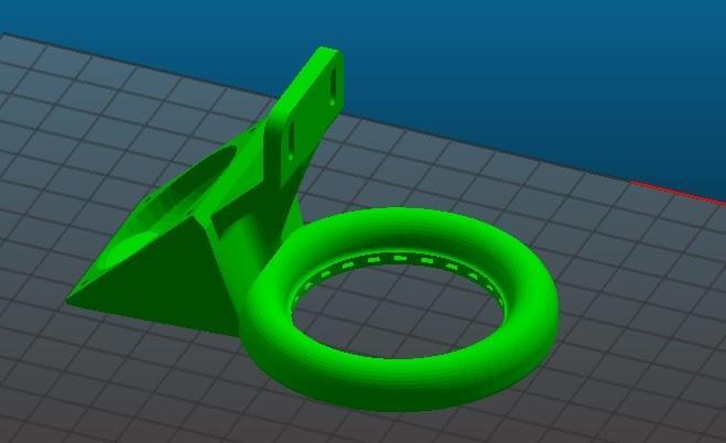 Layer fan duct argento l3k