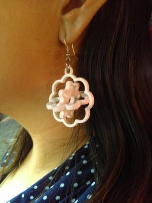 Spinning Flower Earring