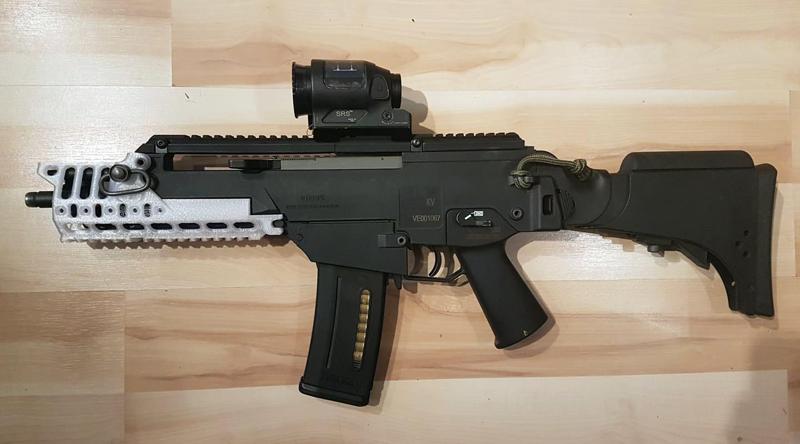 Spuhr-like G36C handguard