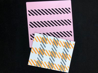 Stencil - Plaid!
