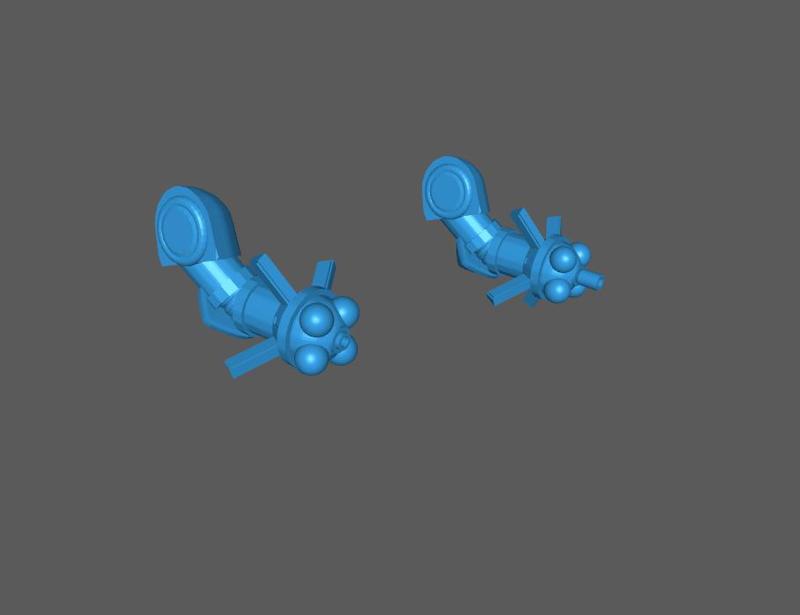 Graviton Hammer Arm + Cannon Mags + Mosquito Barrel Mk 1