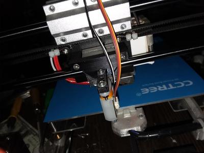 Anet A8 Rear Mount BLTouch for Frame brace clearance