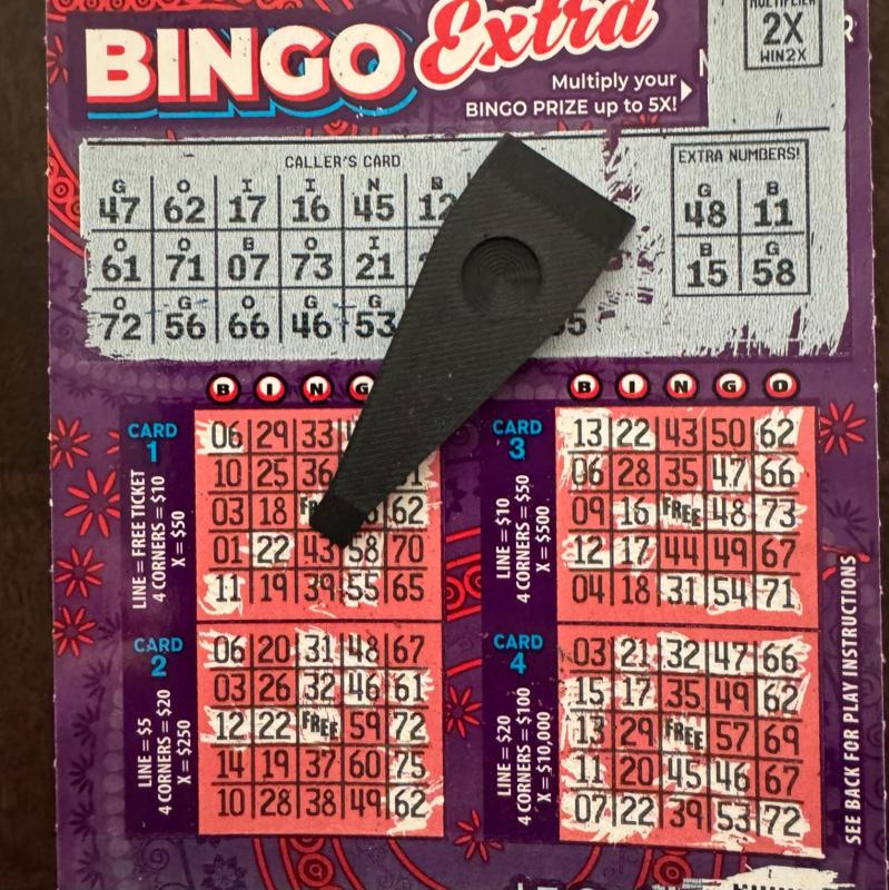 Scratch Ticket Scratcher