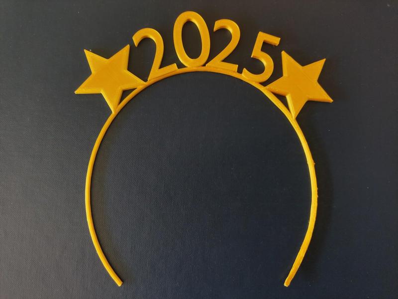 2025 headband- New years headband