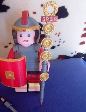 SIGNUM-BANNER LEGIONARIO ROMANO LEGO GIANT