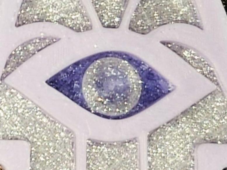 Evil Eye No Diamonds Keychain