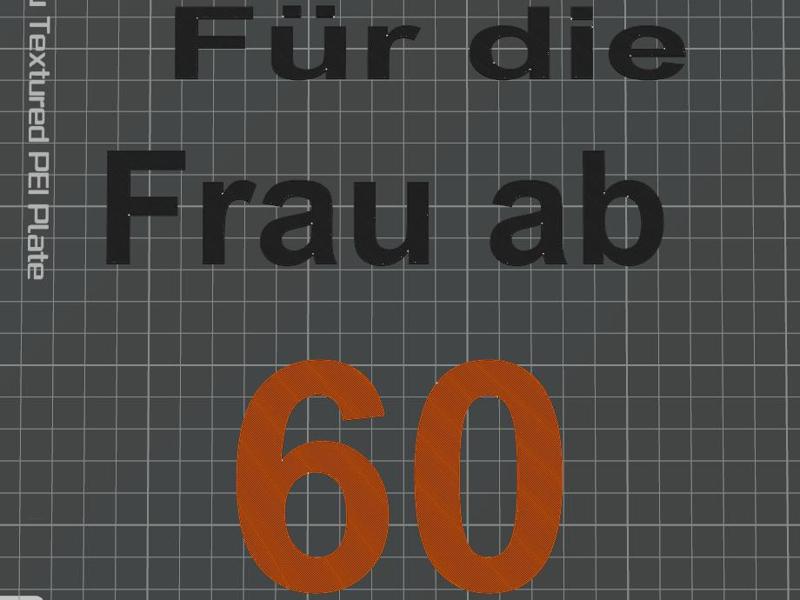 Birthday Letters 60 Years