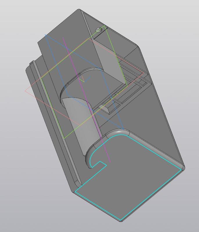 Filter housing for aquarium or drinking water tank