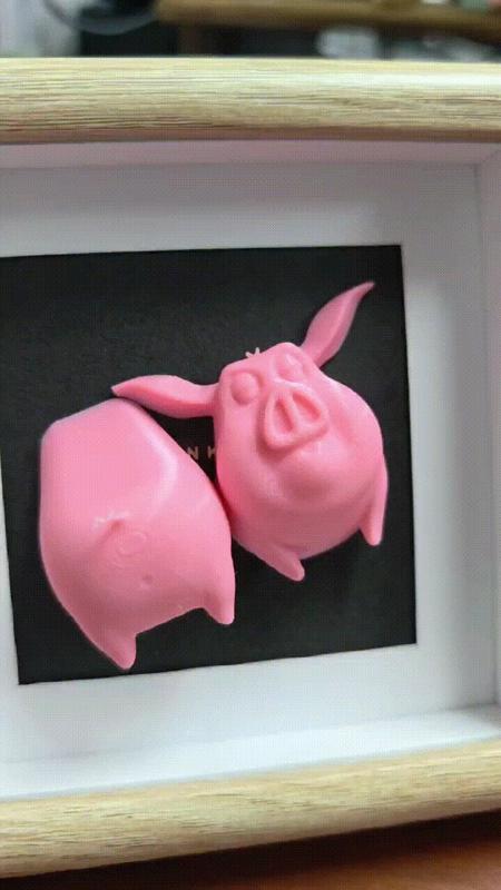【Nezha】Taiyi Flying Pig Separable Refrigerator Magnets