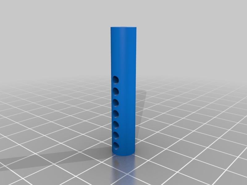 Axial SCX-10 II Mount Posts for Aftermarket Rear Bumpers