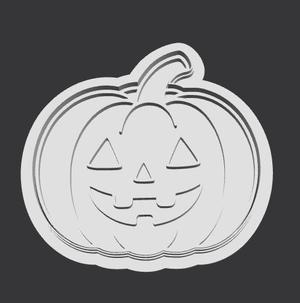 cookie cutter halloween pumpkin