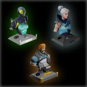 BUSTOS VALORANT / BRIMSTONE-VIPER-JETT