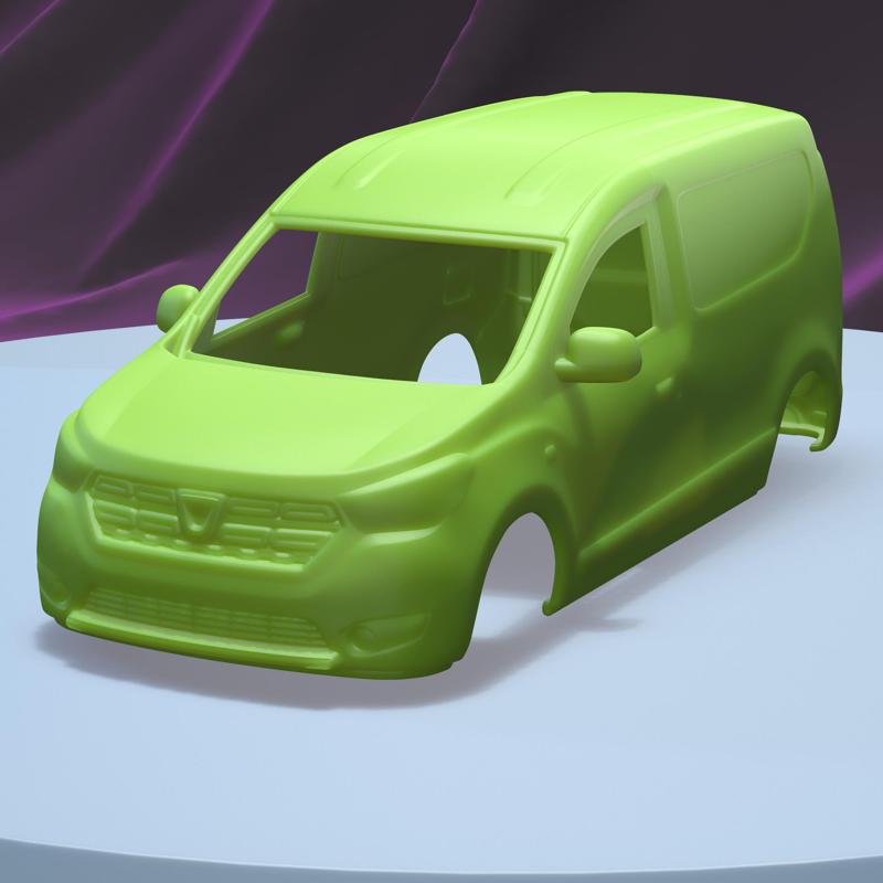 DACIA DOKKER 2020  (1/24) printable car body