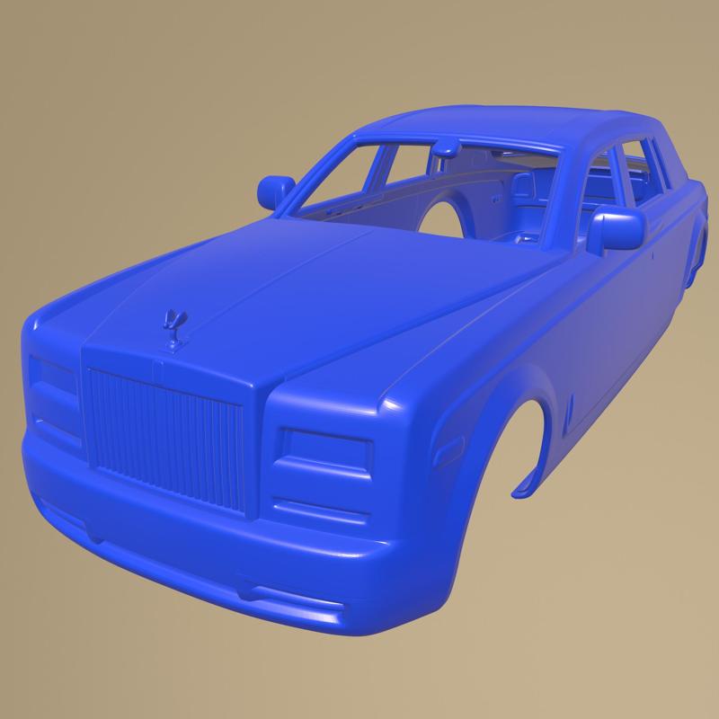 Rolls Royce Phantom 2013 PRINTABLE CAR BODY