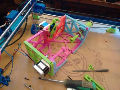 3DP XL SphereBot (Fully 3D Printed Eggbot)