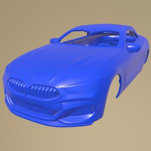 Bmw 8-Series Convertible 2020 PRINTABLE CAR BODY
