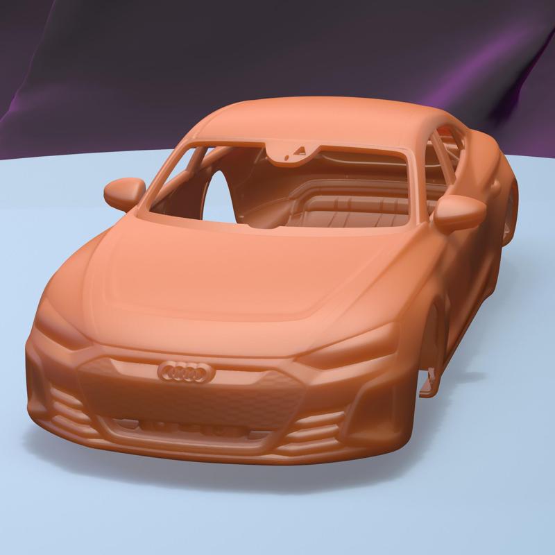 AUDI RS E-TRON GT 2022 (1/24) printable car body