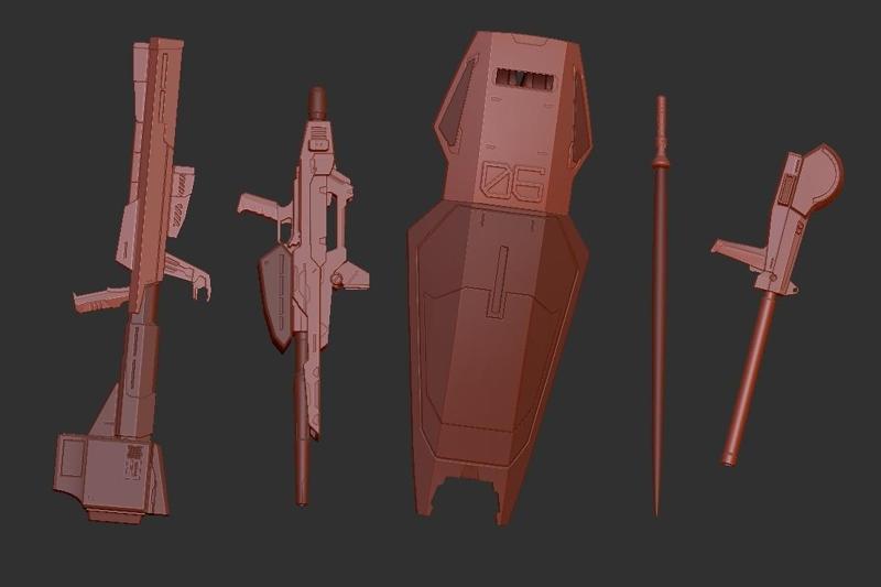 Rick dias weapon set