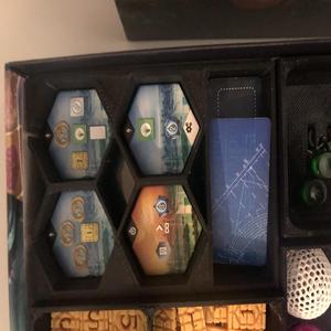 Underwater Cities Hex Tray