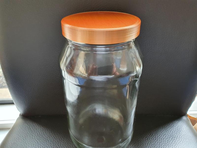 O.I / Visy 100mm (4inch) twist glass jar lid