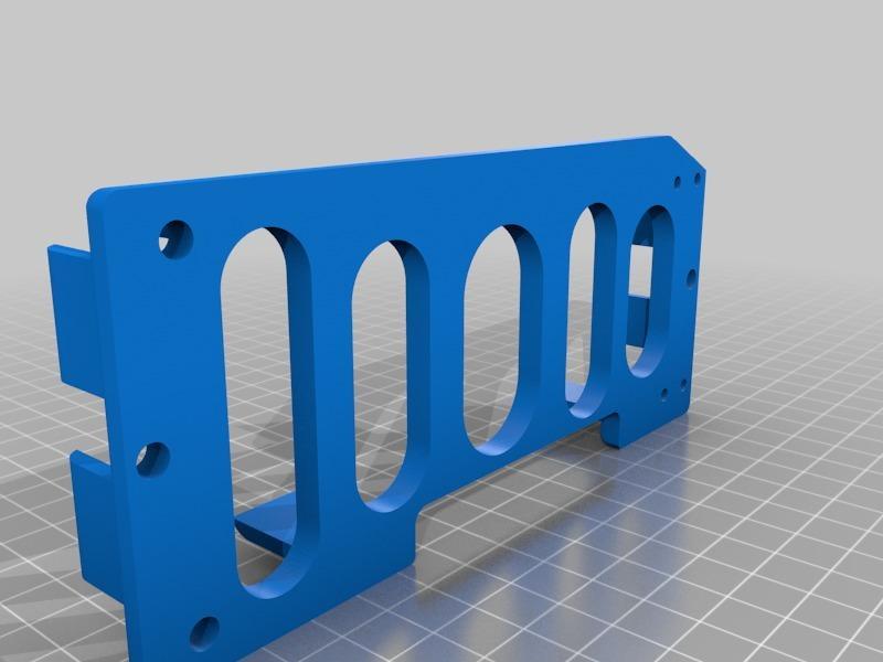 Traxxas Rustler bigger battery holder